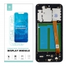 IKREA Pantalla completa con marco para Samsung Galaxy A20E A202 negra original China(Assembled)