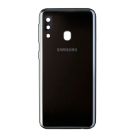 Tapa trasera negra para Samsung Galaxy A20E A202