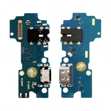 Placa auxiliar con conector de carga tipo C y audio jack para Samsung Galaxy A22 4G SM-A225F original