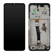 Pantalla completa con marco original reparada para Samsung Galaxy A22 5G A226 negra