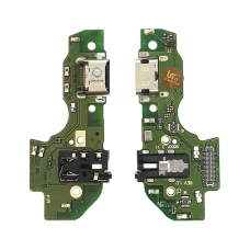 Placa auxiliar con conector de carga tipo-c y audio jack para Samsung Galaxy A22 5G A226 original