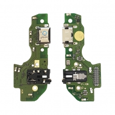 Placa auxiliar con conector de carga tipo-c y audio jack para Samsung Galaxy A22 5G A226
