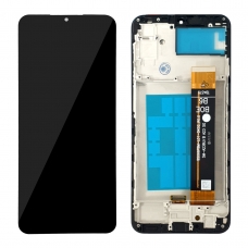 Pantalla completa con marco para Samsung Galaxy A23 5G A236 BOE negra original China