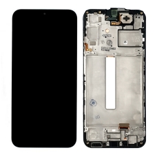 Pantalla completa con marco para Samsung Galaxy A25 5G A256 negra original