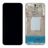 Pantalla completa con marco para Samsung Galaxy A26 5G A266 rosa original