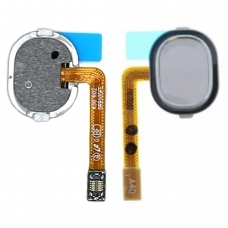 Flex con botón lector/sensor de huellas blanco para Samsung Galaxy A20 A205/A30 A305/A40 A405