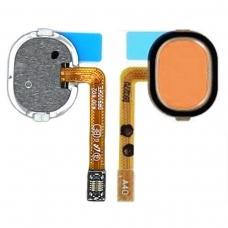 Flex con botón lector/sensor de huellas naranja para Samsung Galaxy A30 A305/A40 A405/A50 A505