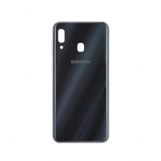 Tapa trasera negra para Samsung Galaxy A30 A305