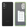 Tapa trasera con lente para Samsung Galaxy A33 5G A336 negra original