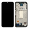 Pantalla completa con marco para Samsung Galaxy A34 5G A346 negra original(Assembled)