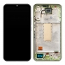Pantalla completa con marco para Samsung Galaxy A34 5G A346 verde original(Assembled)
