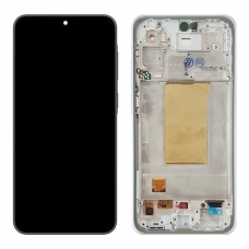Pantalla completa para Samsung Galaxy A36 5G A366 gris/plata original
