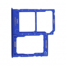 Bandeja Dual SIM/microSD azul para Samsung Galaxy A41 A415