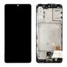 Pantalla completa con marco para Samsung Galaxy A41 A415F negra original reparada