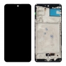 Pantalla completa con marco para Samsung Galaxy A42 5G A426 negra OLED