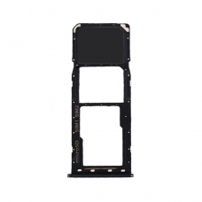 Bandeja Single SIM/SD negra para Samsung Galaxy A50 A505