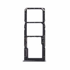 Bandeja Dual SIM+micro SD negra para Samsung Galaxy A51 A515F/A71 A715