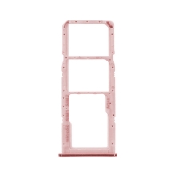 Bandeja Dual SIM+micro SD rosa para Samsung Galaxy A51 A515F/A71 A715