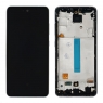 Pantalla completa con marco para Samsung Galaxy A52 A525/A52 5G A526/A52S A528 negra TFT