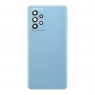 Tapa trasera azul con lente para Samsung Galaxy A52 A525/A52 5G A526/A52s 5G A528