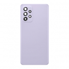 Tapa trasera violeta con lente para Samsung Galaxy A52 A525/A52 5G A526/A52s 5G A528