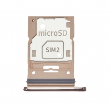 Bandeja Dual Sim + Micro Sd Para Samsung Galaxy A53 5g A536 Naranja