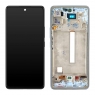 Pantalla completa con marco para Samsung Galaxy A53 5G A536 azul original(Assembled)