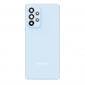 Tapa trasera con lente de cámara para Samsung Galaxy A53 5G A536 azul