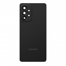 Tapa trasera con lente de cámara para Samsung Galaxy A53 5G A536 negra