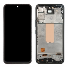 Pantalla completa con marco para Samsung Galaxy A54 5G A546 negra TFT