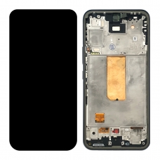 Pantalla completa con marco para Samsung Galaxy A54 5G A546 negra original reparada
