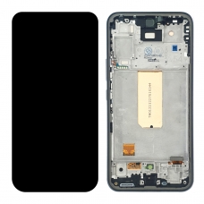 Pantalla completa con marco para Samsung Galaxy A54 5G A546 negra original(Assembled)