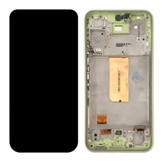 Pantalla completa con marco para Samsung Galaxy A54 5G A546 verde original(Assembled)