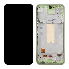 Pantalla completa con marco para Samsung Galaxy A54 5G A546 verde original