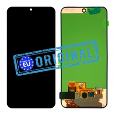 Pantalla completa sin marco para Samsung Galaxy A55 5G A556 negra original EU