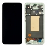 Pantalla completa con marco para Samsung Galaxy A56 5G A566 gris claro/lightgray/plata original