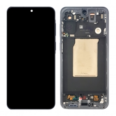 Pantalla completa con marco para Samsung Galaxy A57 5G A576 gris original(Assembled)