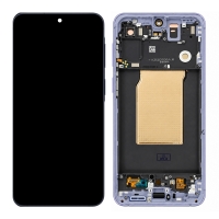 Pantalla completa con marco para Samsung Galaxy A57 5G A576 lila original(Assembled)