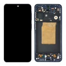 Pantalla completa con marco para Samsung Galaxy A57 5G A576 navy original(Assembled)