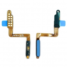 Flex de pulsador de encendido y lector de huellas azul para Samsung Galaxy A7 2018 A750