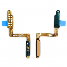 Flex de pulsador de encendido y lector de huellas oro para Samsung Galaxy A7 2018 A750