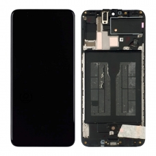 Pantalla completa con marco para Samsung Galaxy A70 A705 negra original reparada