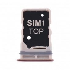 Bandeja SIM rosa-dorado para Samsung Galaxy A80 A805/A90 A908