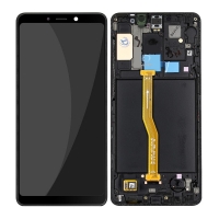 Pantalla completa con marco para Samsung Galaxy A9 2018 A920 negra original