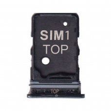 Bandeja SIM negra para Galaxy A80 A805/A90 A908(Doble cara)