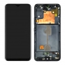 Pantalla completa con marco para Samsung A90 A908 negra original reparada
