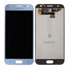 Pantalla completa para Samsung Galaxy J3 2017 J330 gris azulada original