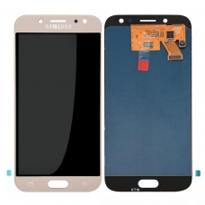 Pantalla completa para Samsung Galaxy J5 2017 J530 dorada compatible