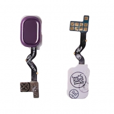 Flex con botón de menú morado con lector de huellas para Samsung Galaxy J6 2018 J600F