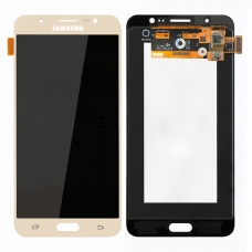 Pantalla completa para Samsung Galaxy J7 2016 J710 dorada original